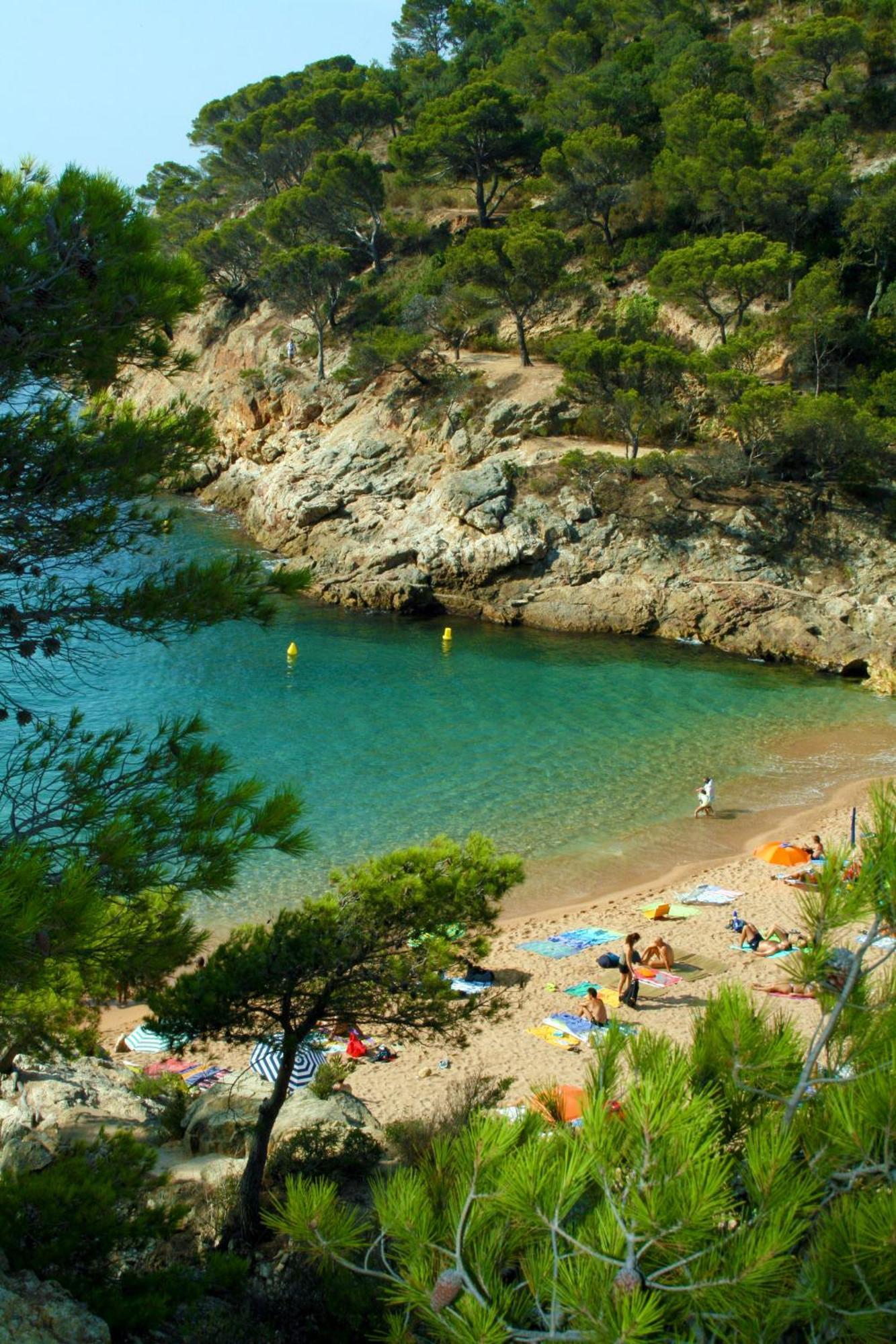 Camping Cala Pola 滨海托萨 外观 照片